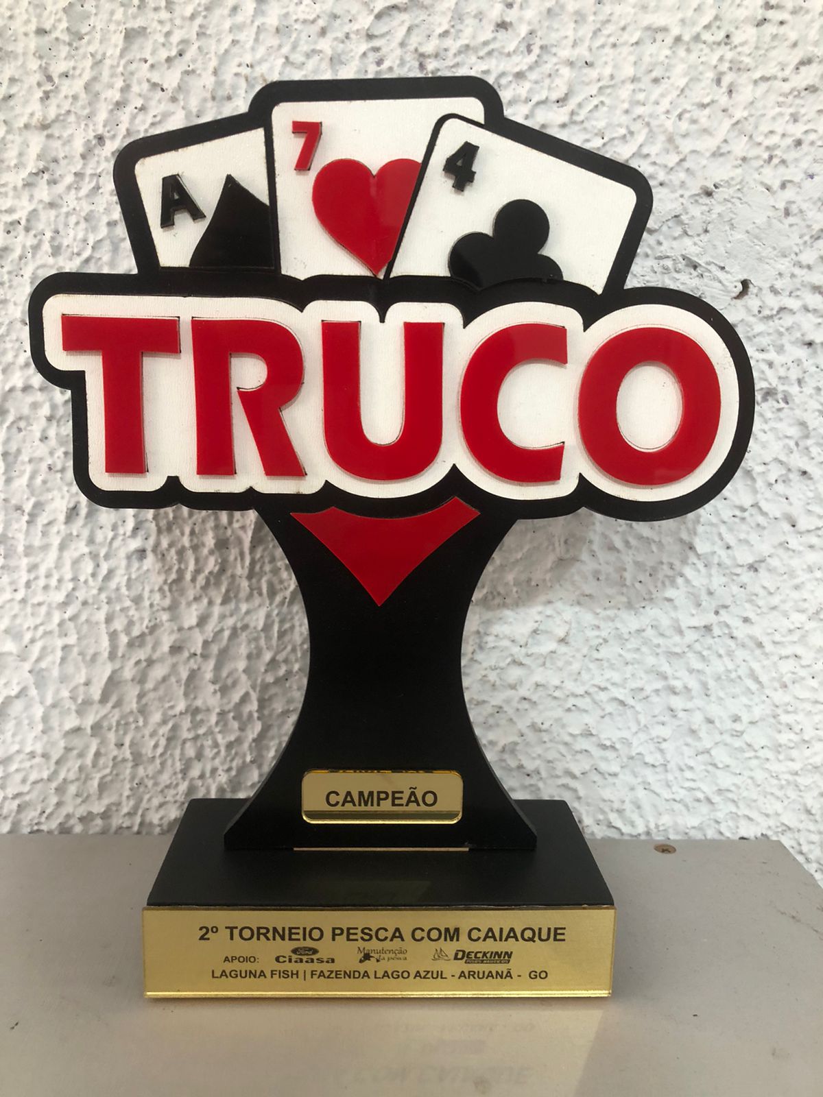 TROFEU SPORT: Estrutura forte em MDF com detalhes de alto relevo em Acrílico - Troféus - Imagem 9